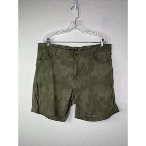 Prana Halle Shorts Plus II size 18W, Standard Fit, Camo green, outdoor, summer
